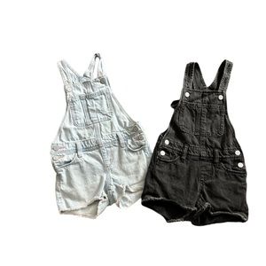 Girls short overalls size XS Old Navy